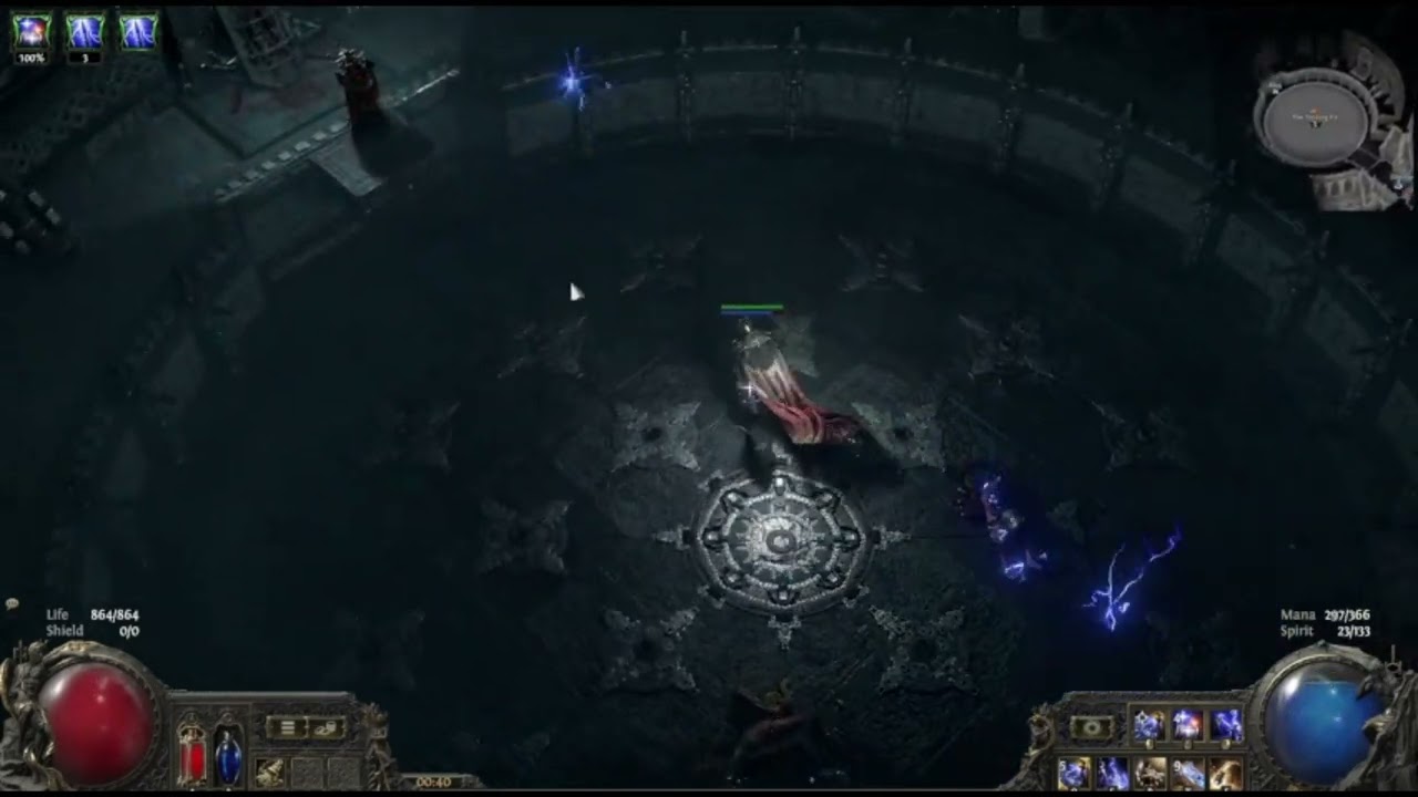 PoE2 Lightning Witchhunter A3 Black Chambers demo
