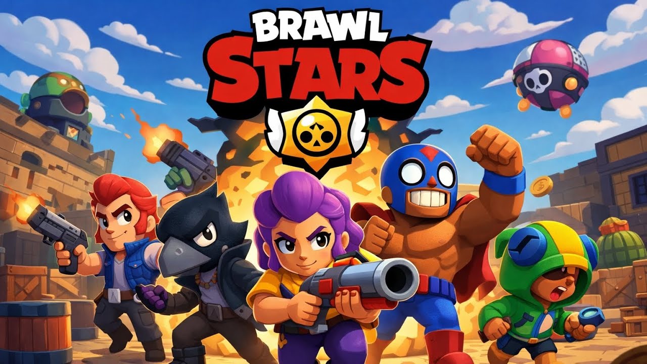 Episodul 32 din brawl stars 😅