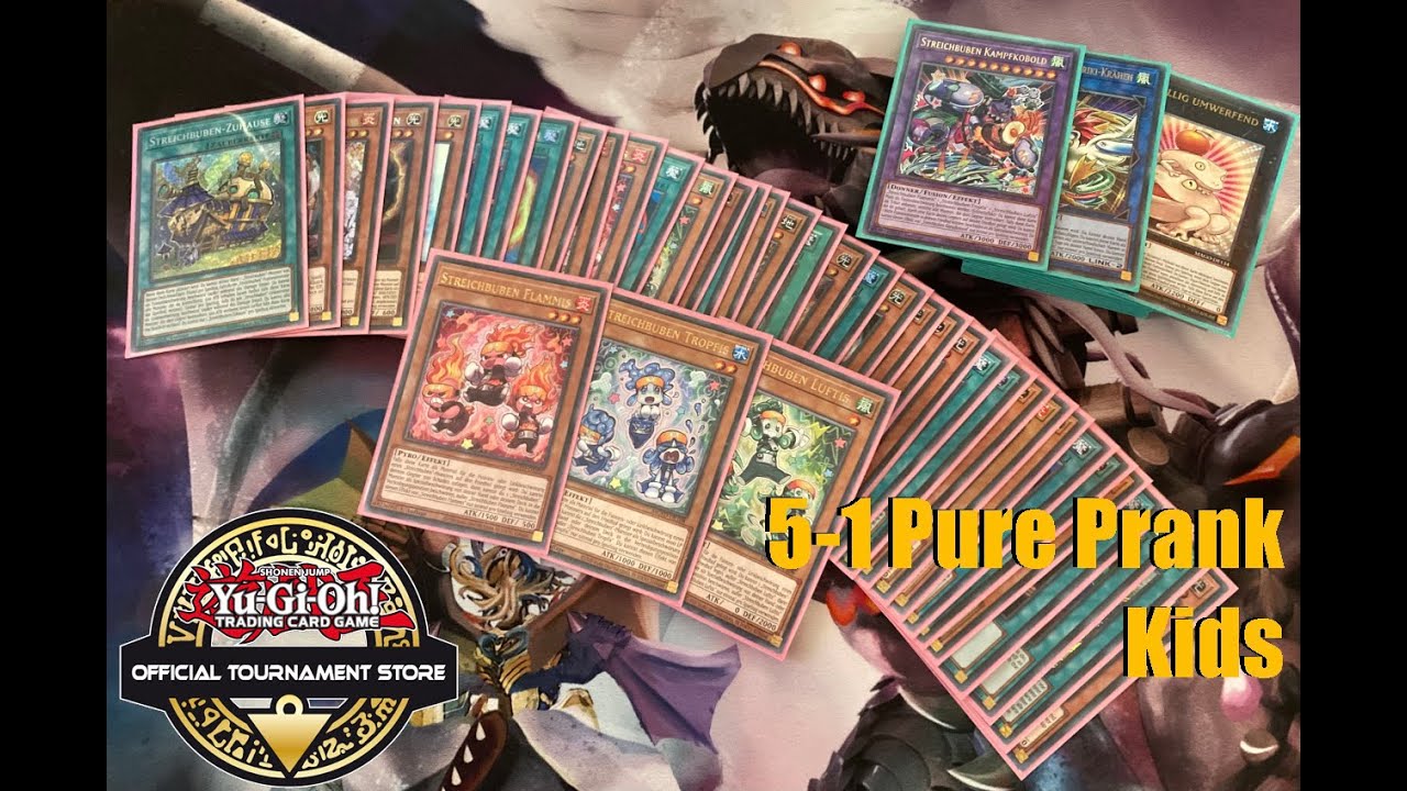 3rd Place Pure Prank Kid Deck Profile -  No Brave No Problem?