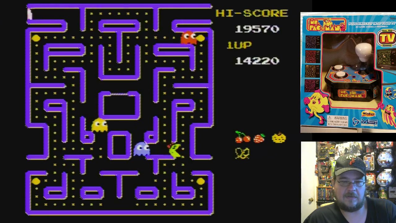 Ms. Pac-Man (MSI Entertainment/WinFun version) Plug & Play TV Game game play