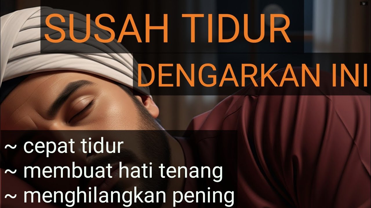 Tilawah pengantar tidur ini enak di dengar. 👍