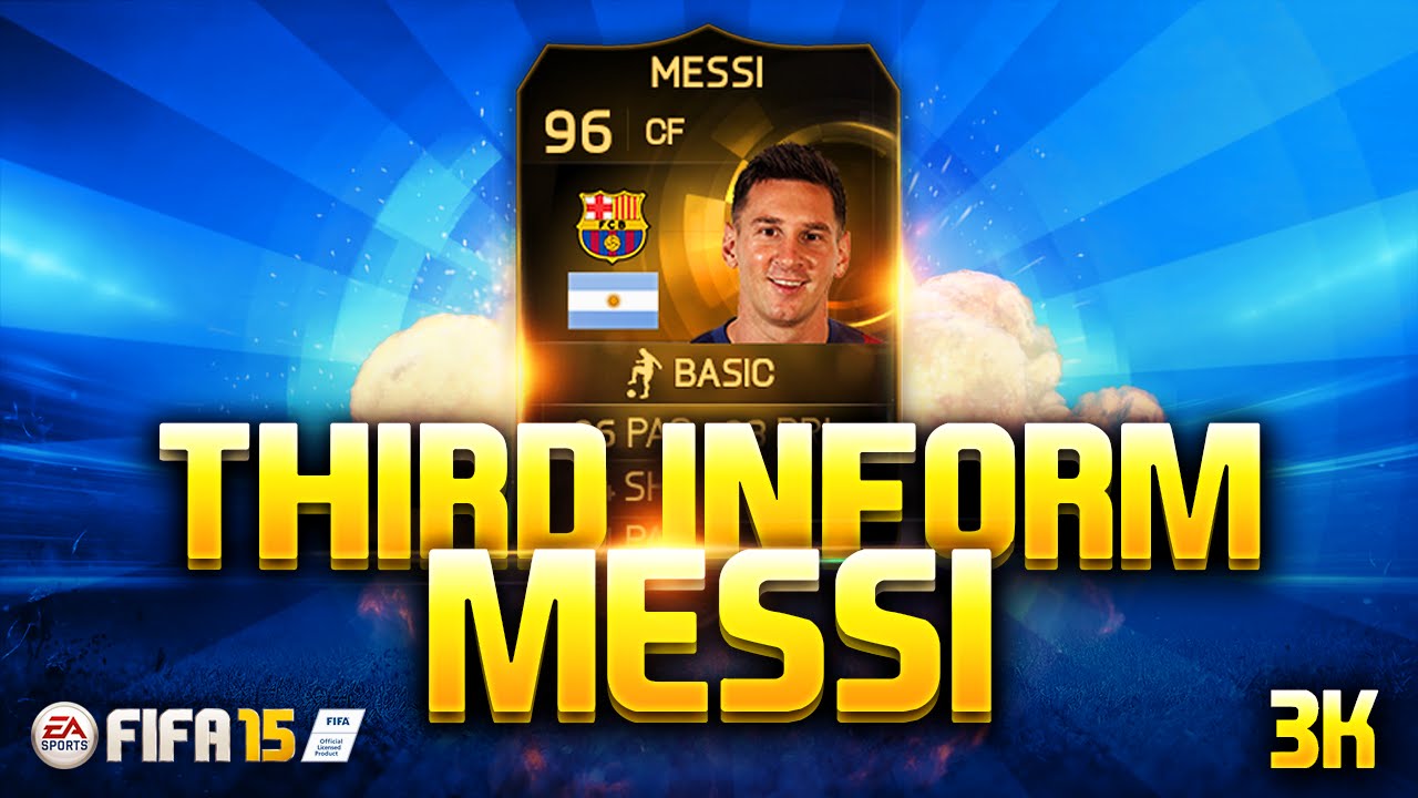 THE CHEAP 96 RATED TIF MESSI - FIFA 15