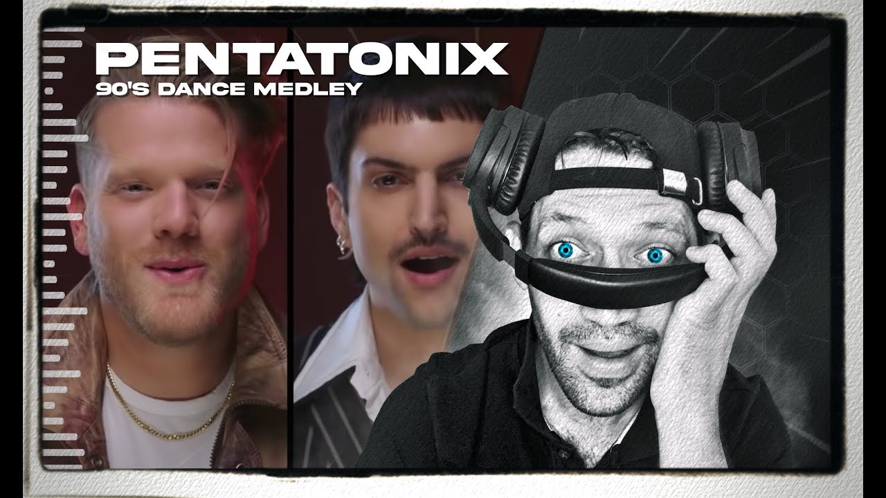Pentatonix — танцевальное попурри из 90-х [ОФИЦИАЛЬНОЕ ВИДЕО] РЕАКЦИЯ