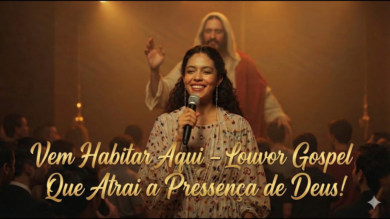 Vem Habitar Aqui – Louvor Gospel Que Atrai a Presença de Deus! #louvor