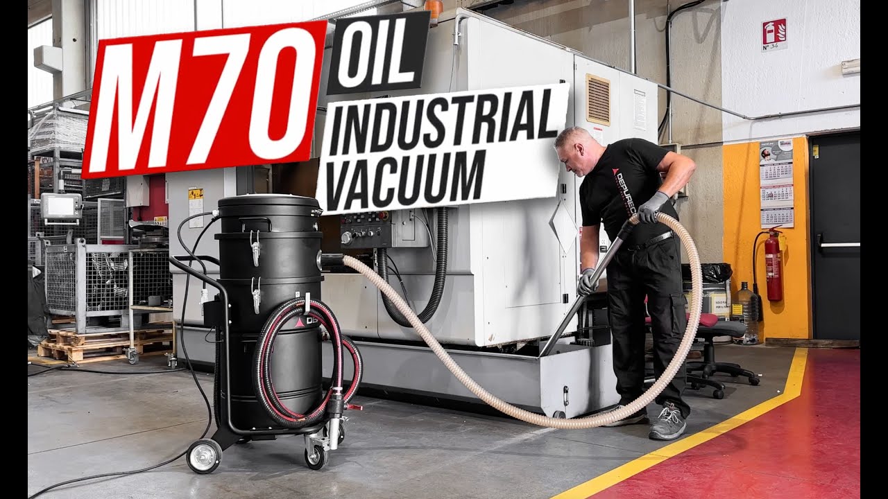 M 70 OIL | Our #industrialvacuum for oil and swarf | Depureco