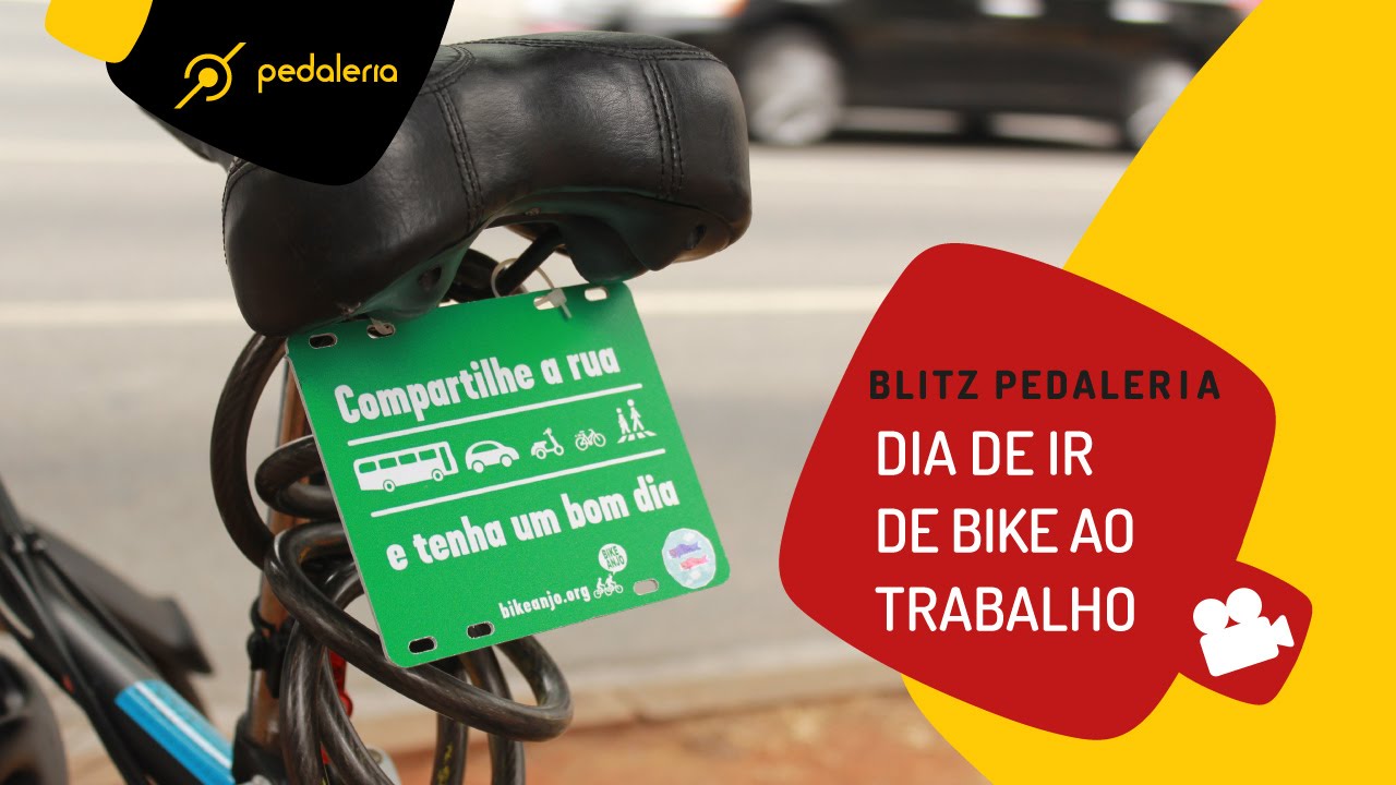 Pedaleria - Blitz Pedaleria. Dia de ir de bike ao trabalho