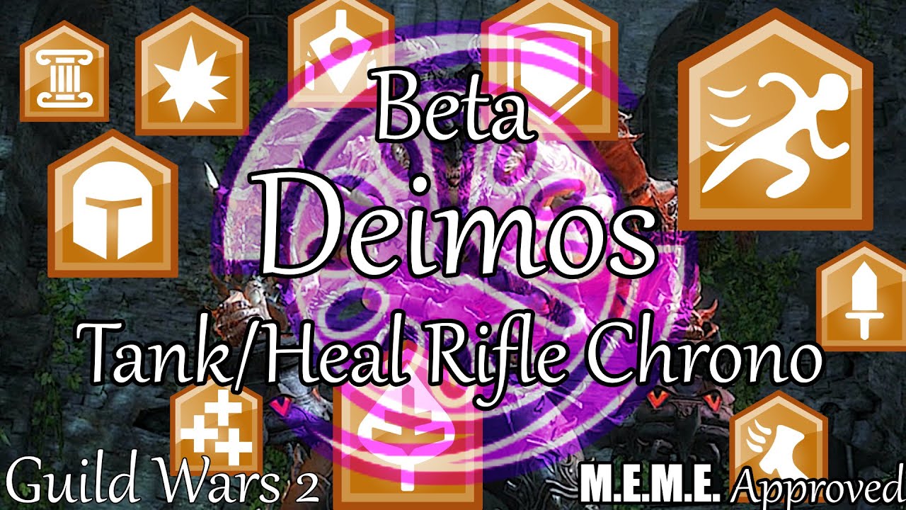 GW2: Tank/Heal Rifle Chronomancer - Deimos (Beta)