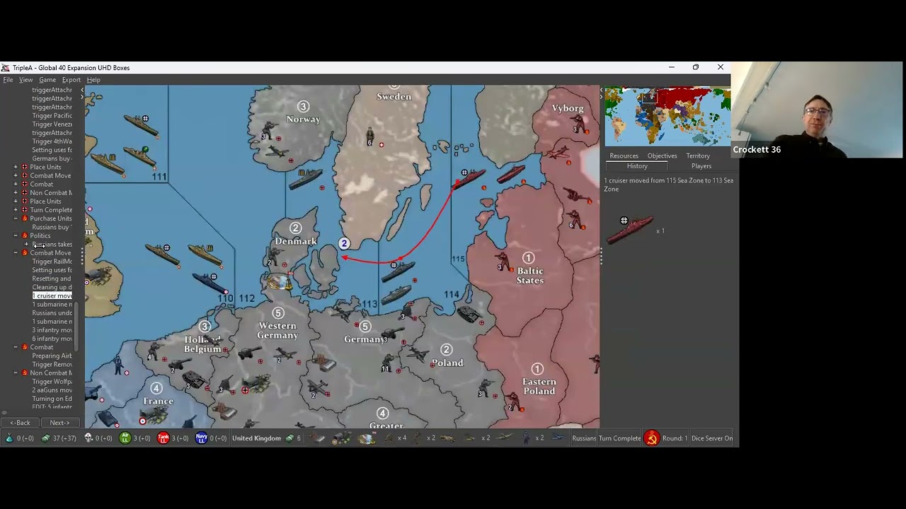 The Captain's Global 40 Expansion Russia 1
