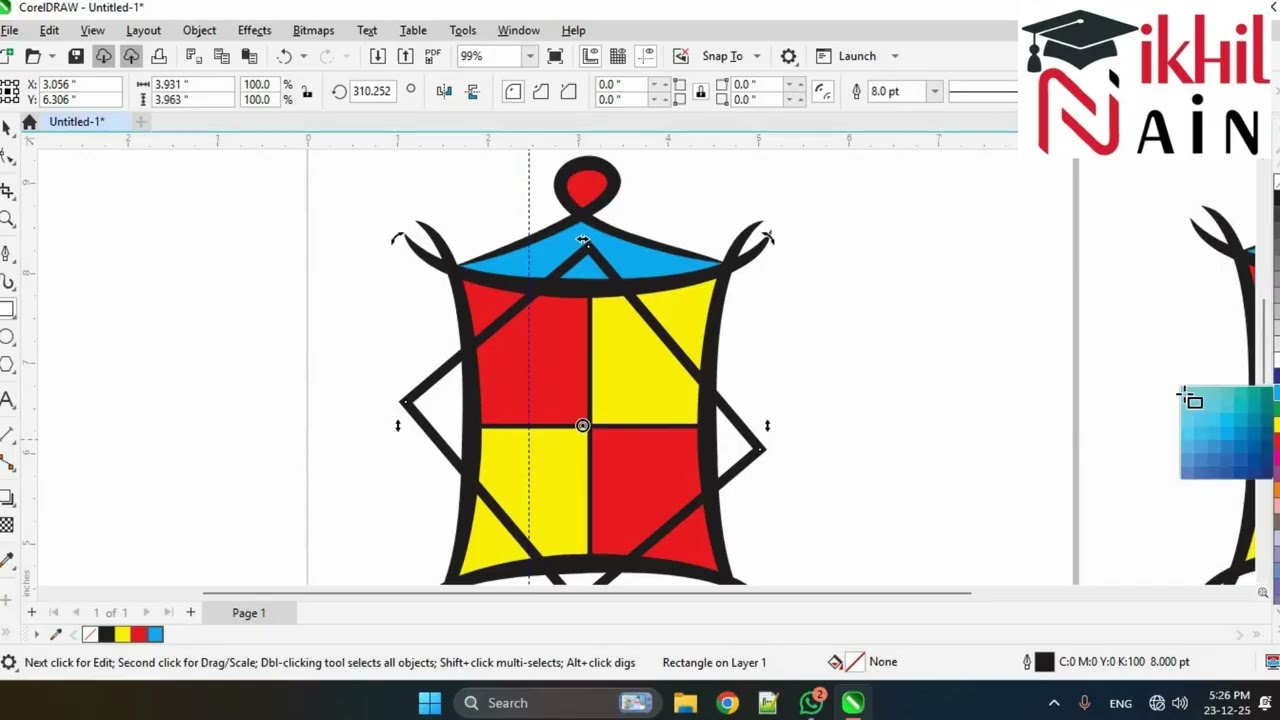 The Coffee Shop Logo Tutorial Video | CorelDRAW 2026