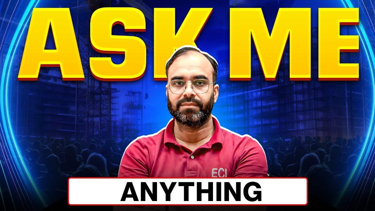 ASK ME ANYTHING | SSC JE | RRB JE |  All State AE/JE 🔥🔥 |  #electrical #sureshsir #sscje #rrbje