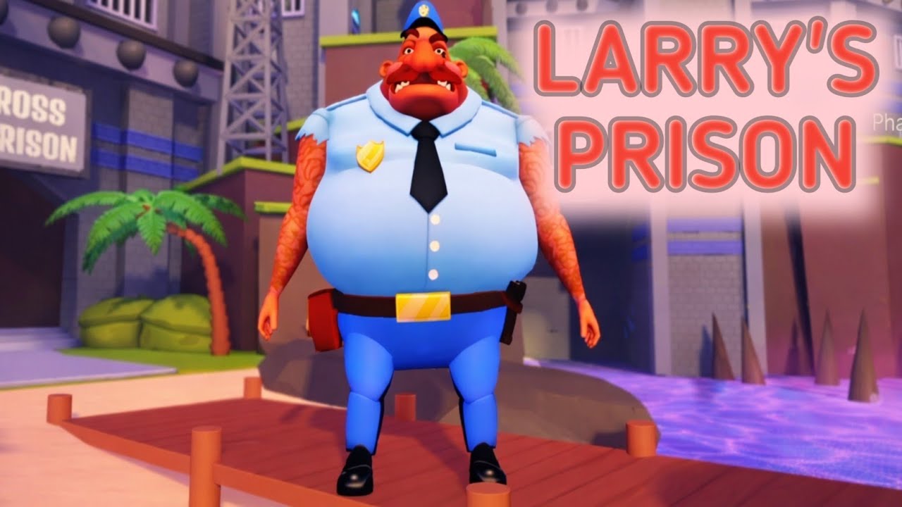 LARRY'S PRISON ESCAPE! (OBBY) Roblox! 4k gameplay!