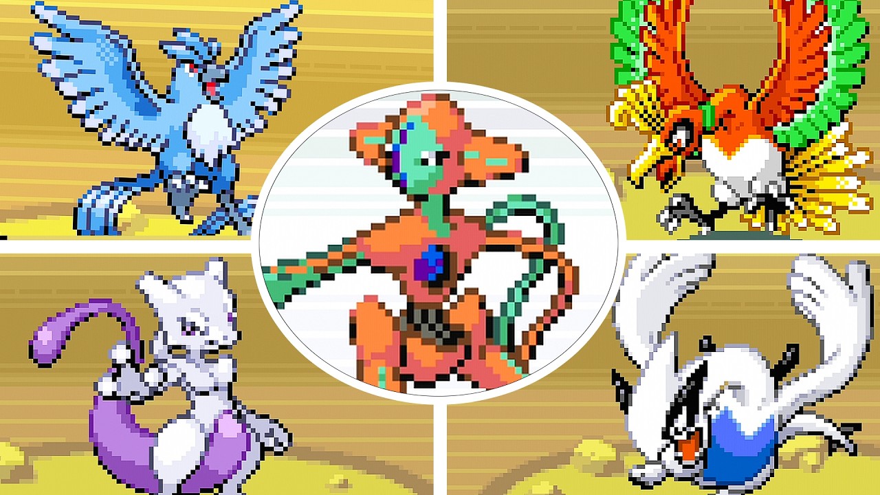 Pokémon FireRed & LeafGreen - How to get ALL LEGENDARY POKÉMON (With Events) 4K