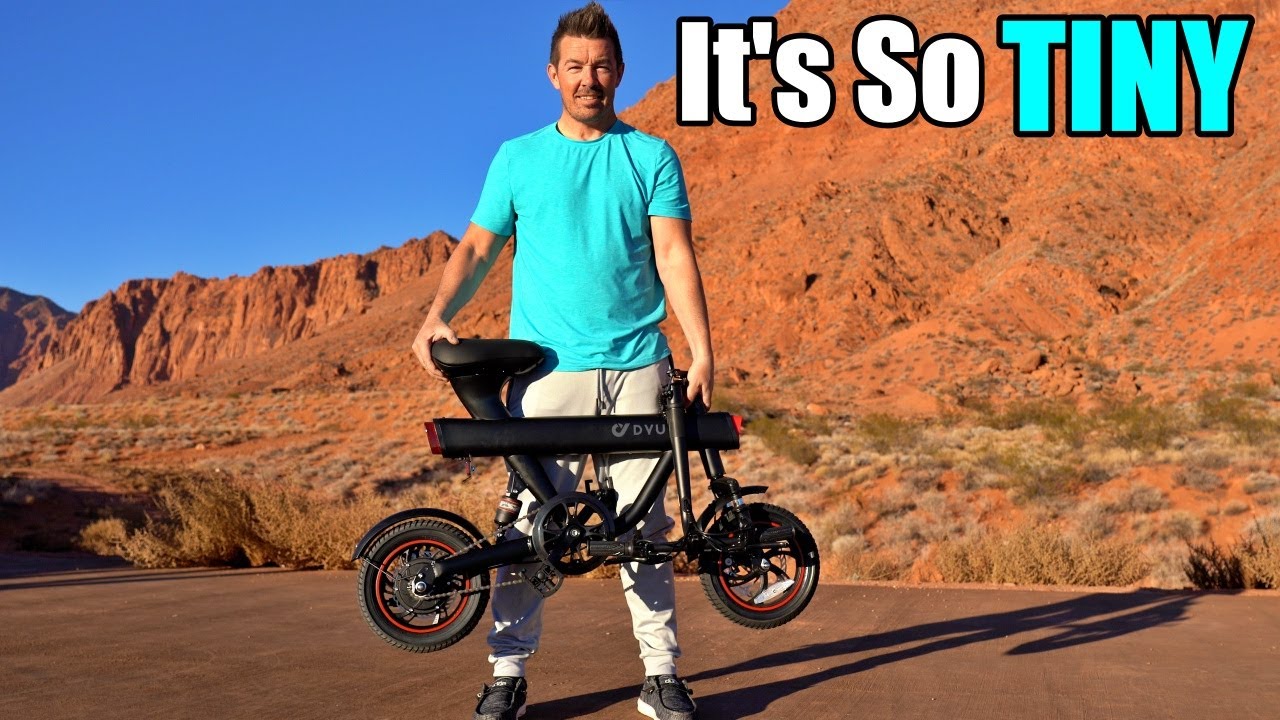 DYU V1 Mini Electric Foldable Bike Test & Review