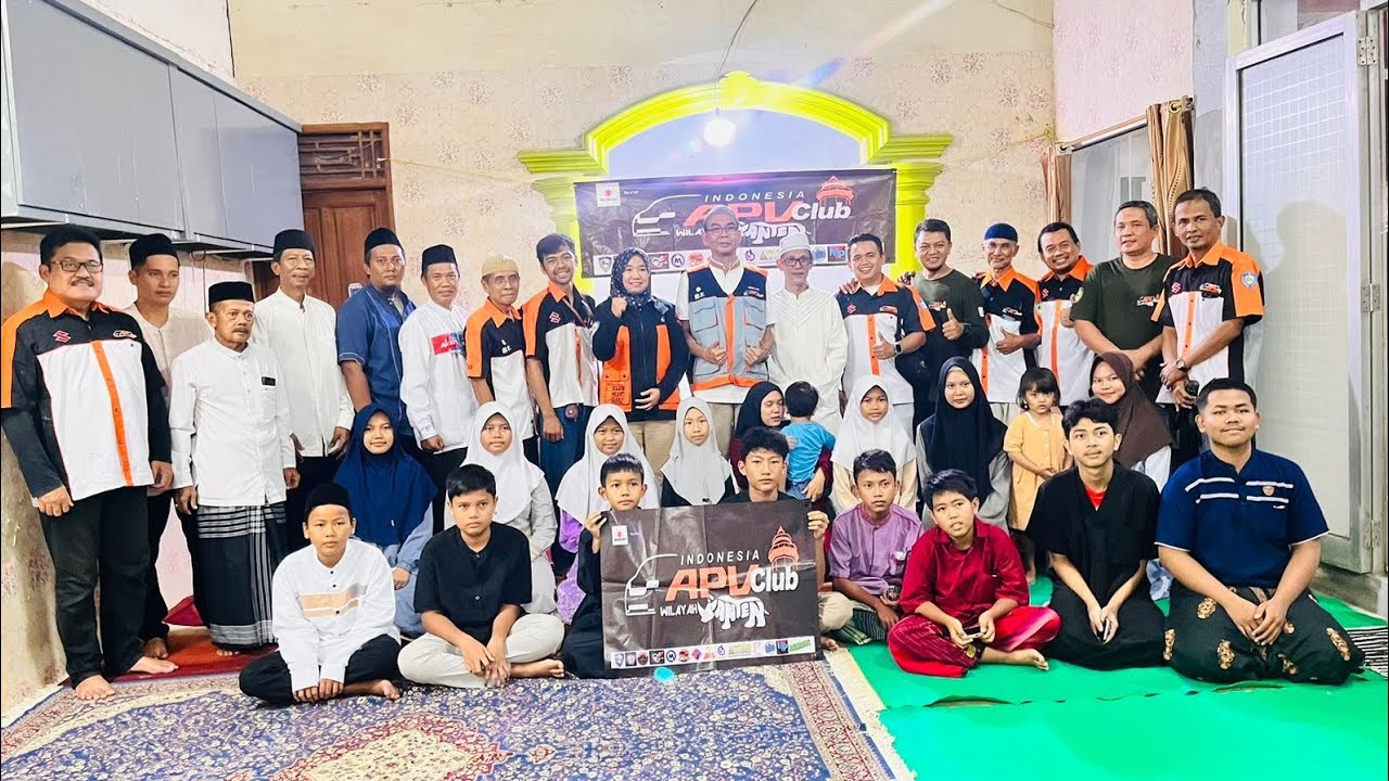 Santunan anak yatim piatu bersama Indonesia APV Club Wilayah Banten 2026#iacbanten