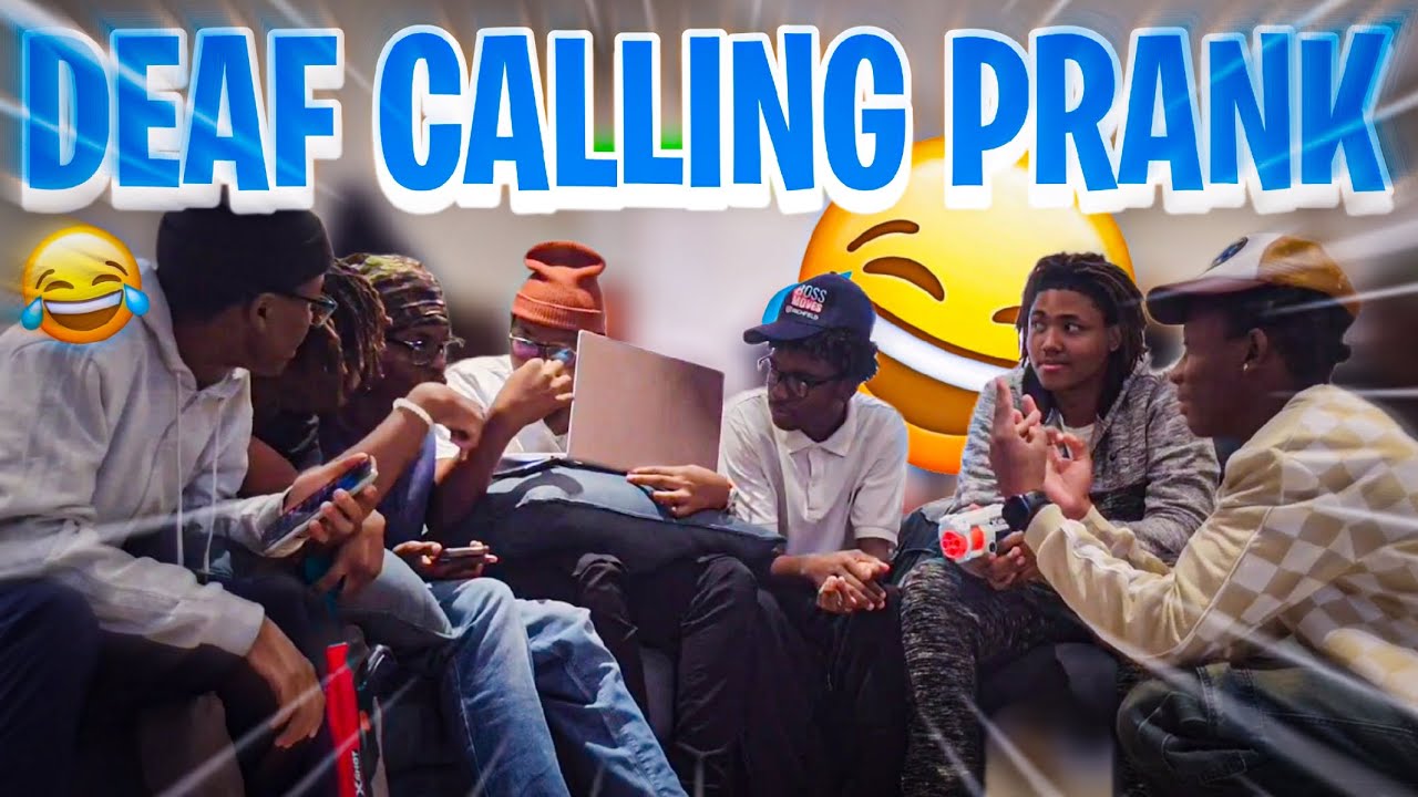 DEAF CALLING PRANK (TIKTOKERS EDITION)