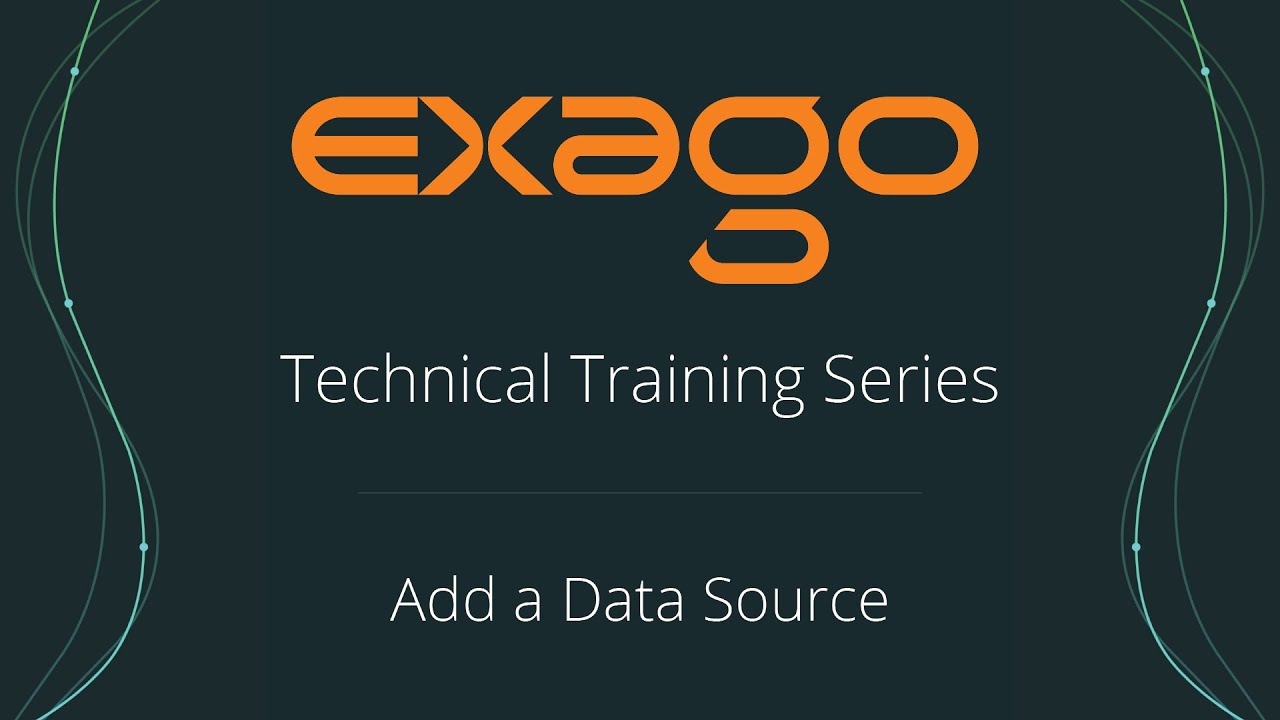 Technical Training Series: Add a Data Source