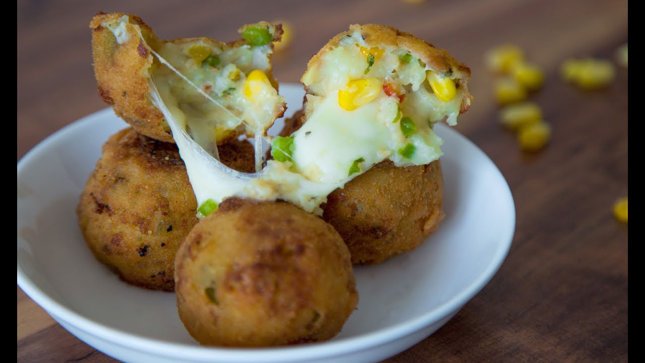 Potato & Corn Cheese Balls | Quick & Easy To Make Appetizer By Teamwork Food