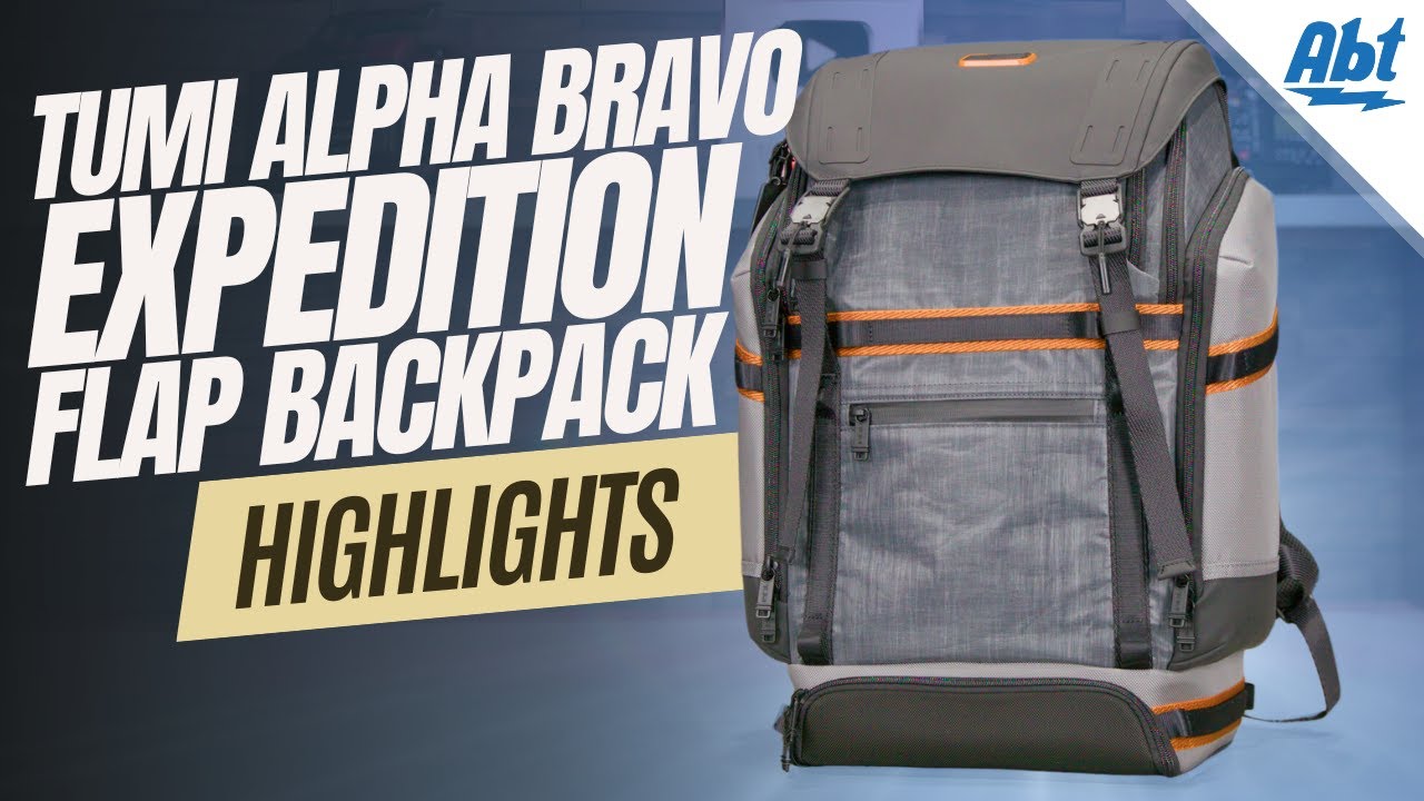 TUMI Alpha Bravo Expedition Flap Backpack