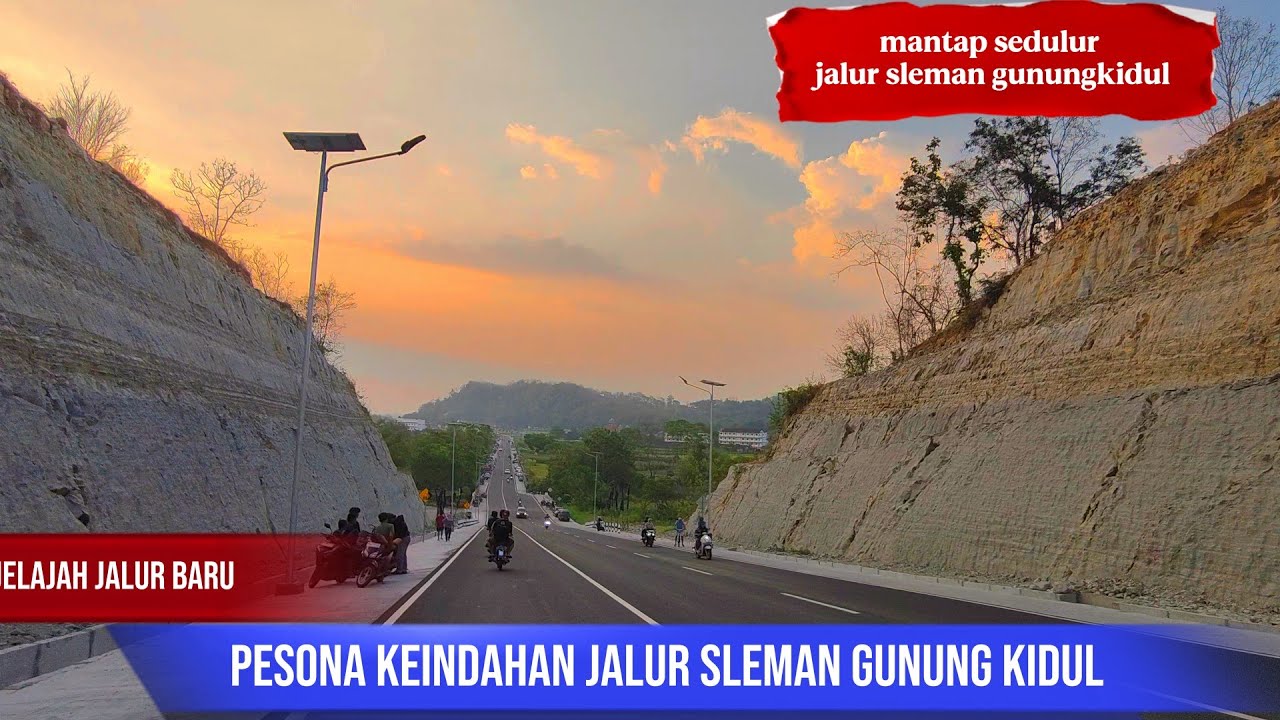 JAlUr Estetik?!Jalan Sleman Gunungkidul update terbaru ada Muralnya guys. 