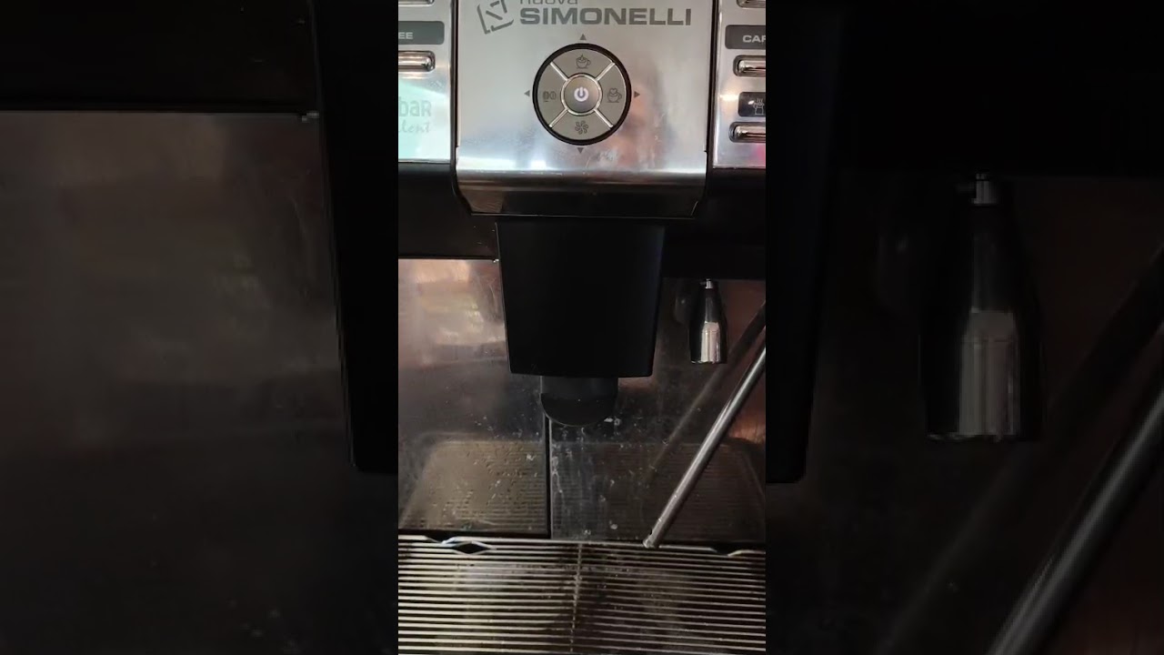 Nuova Simonelli PRONTOBAR COFFEE MACHINE Daily Cleaning process #lavazza #coffee #coffeemachine 