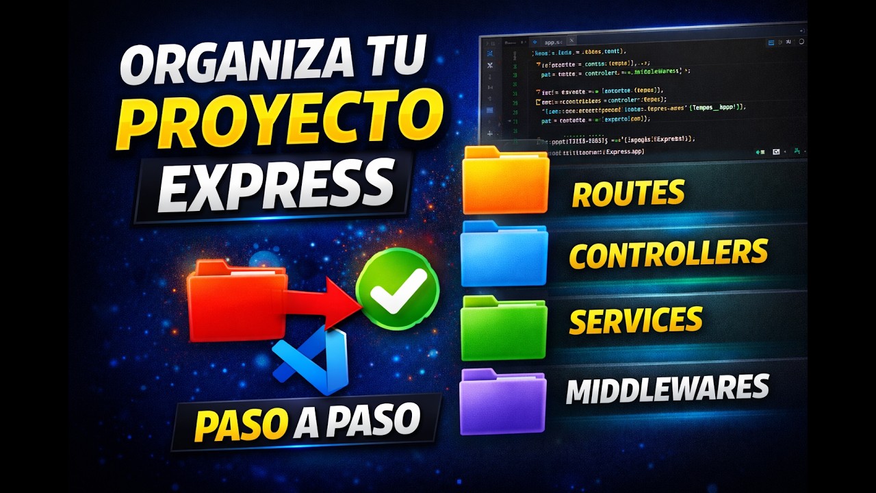 📌Cómo organizar tu backend en Express desde cero