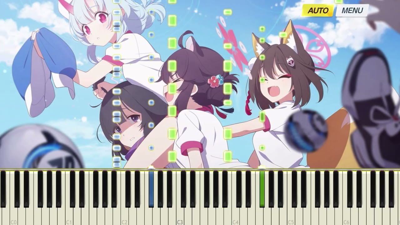【ブルーアーカイブ】Raise The Huddle(piano)