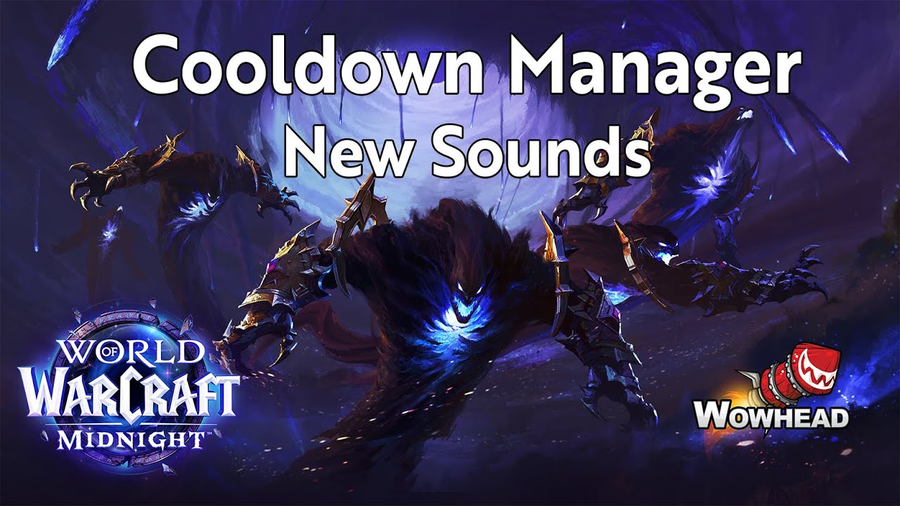 Text to Speech and Other Cooldown Manager Sound Options | Midnight Alpha