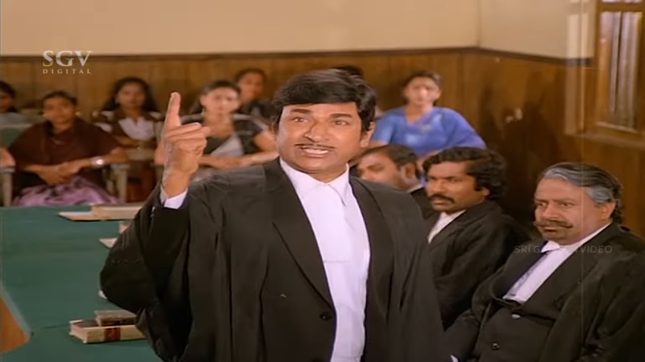 Dr.Rajkumar Brilliantly Argues In Court & Gives Justice To Dancer | Dhruva Thare Kannada Movie Pt-4