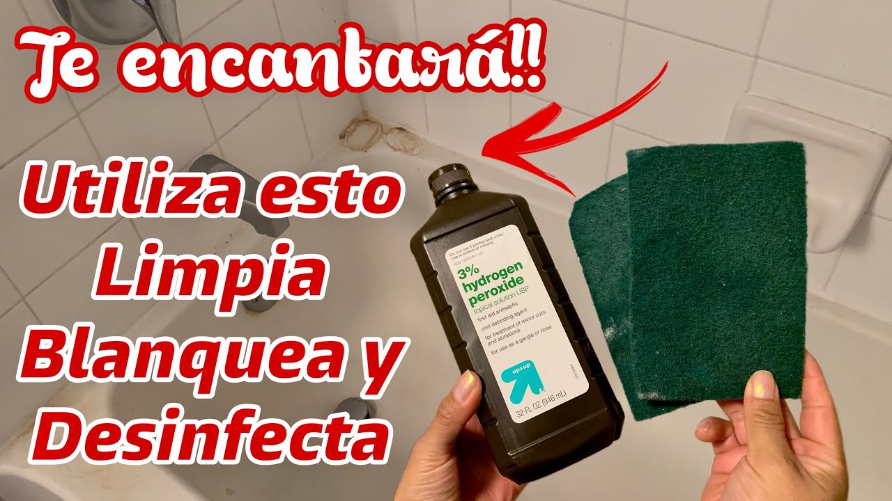 ✅ TEENCANTARA!! LIMPIA, BLANQUEA, DESINFECTA DE UNA MANERA MUY FACIL Y SENCILLA EL BAÑO