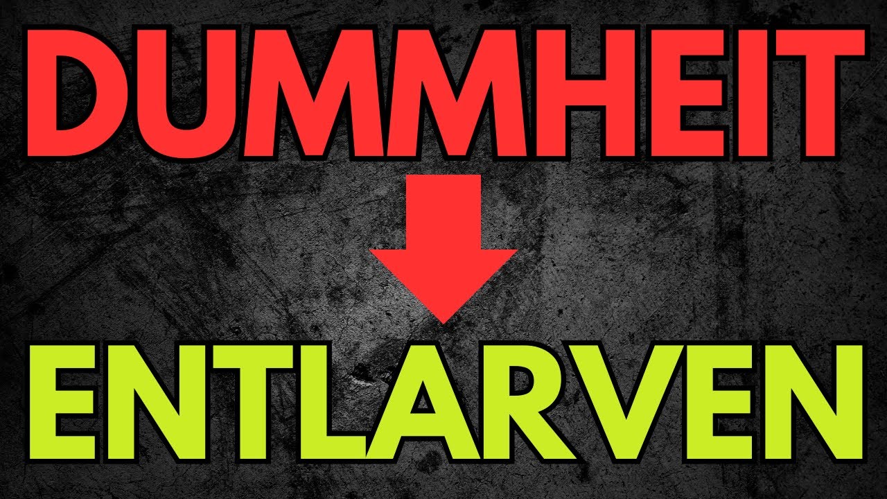DUMMHEIT : 3 Fehler, die sie SOFORT entlarven