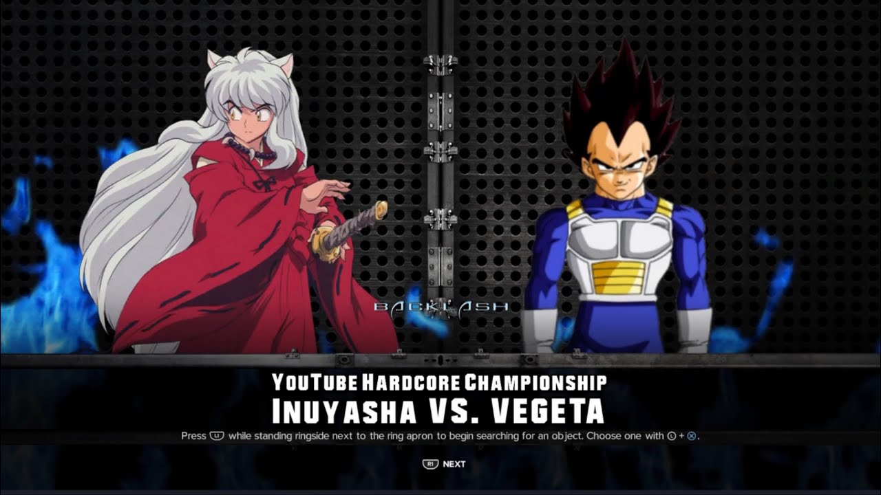 WWE 2K24 Vegeta vs Inuyasha