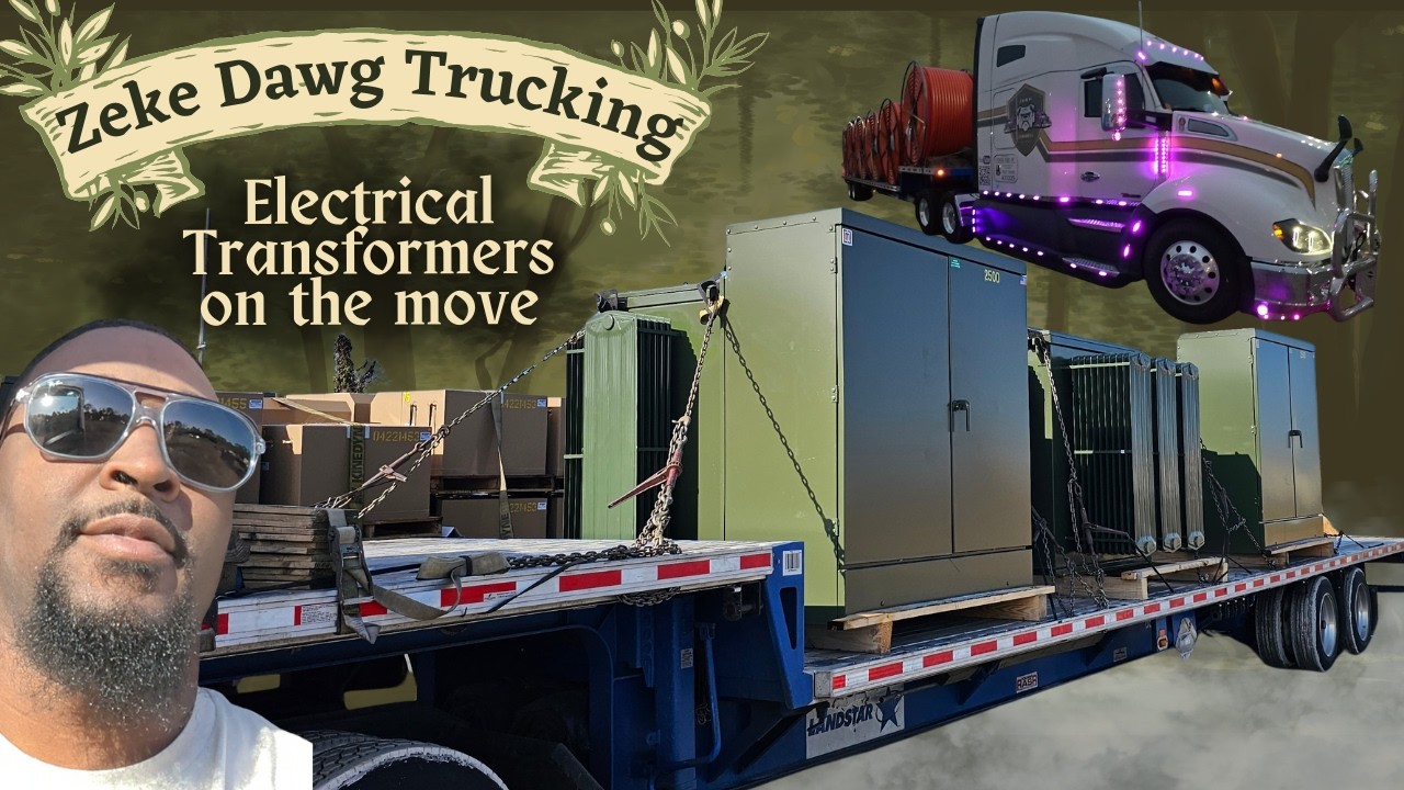 Electrical Transformers On The Move
