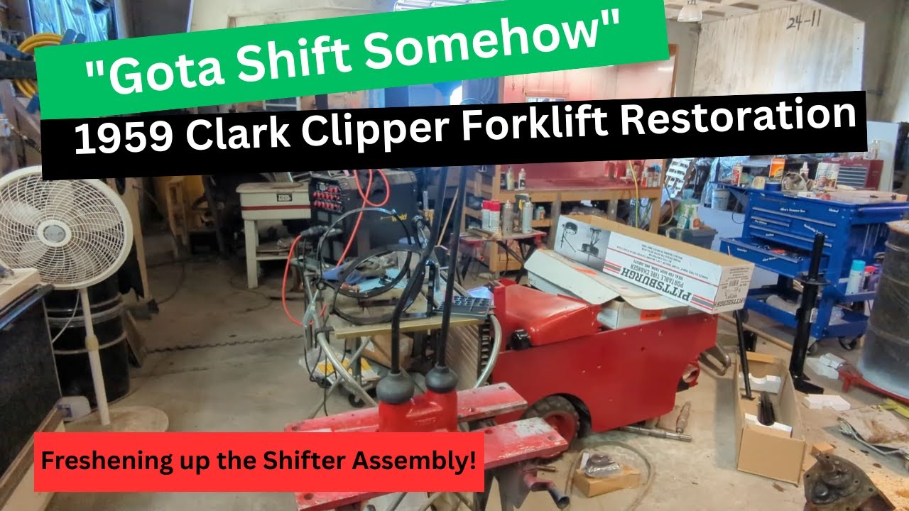 Clark Clipper Transmission Shifter Rebuild & Rubber Boot Restoration