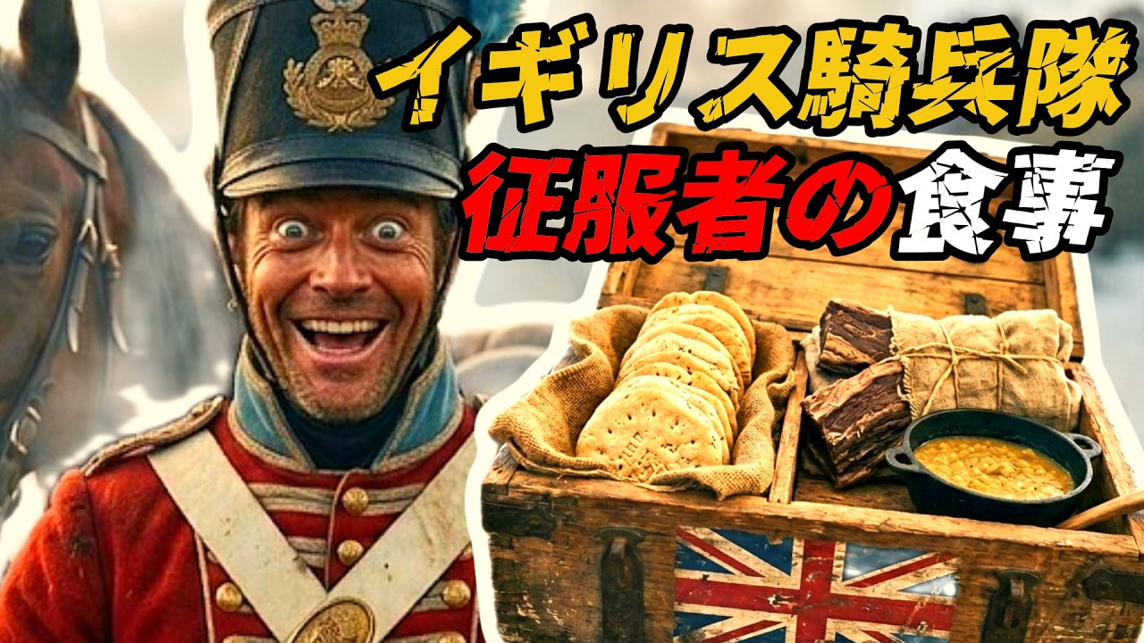 英国騎兵隊 ― ヨーロッパ征服者の食事とは何だったのか？