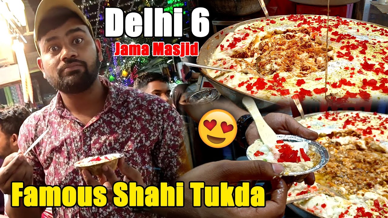 Shahi Tukda at Jama Masjid | Indian street Food | Famous street Food | Ramadan Special Sweets