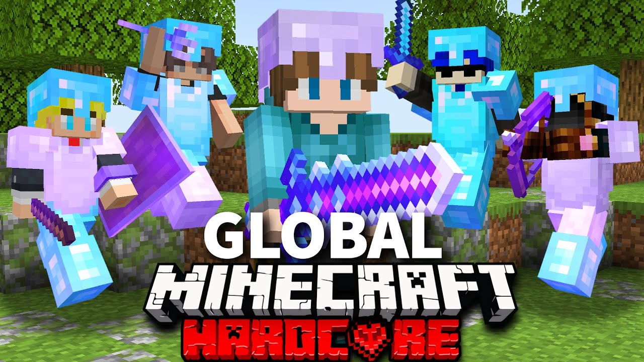 100 Players Simulate Minecraft GLOBAL Tournament