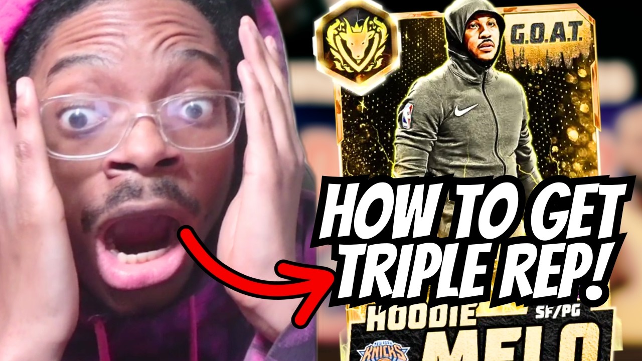 HOW TO UNLOCK TRIPLE REP FOR FREE IN NBA2K26 MyTeam!! GET GOAT MELO FAST
