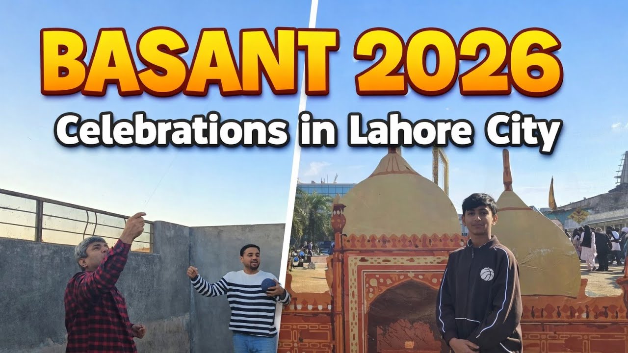Basant 2026| Lahore City Decoration 
