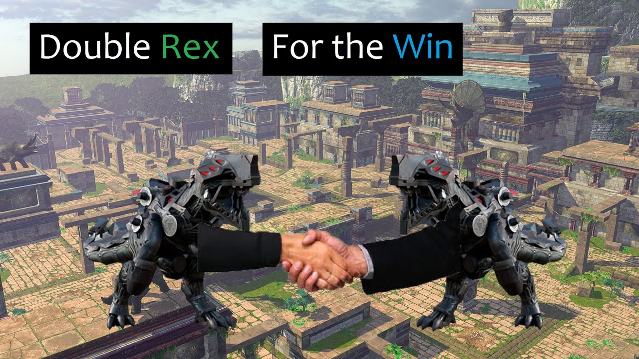 Coordinated Rexes w/Knee-Hi | Jurassic Monster World