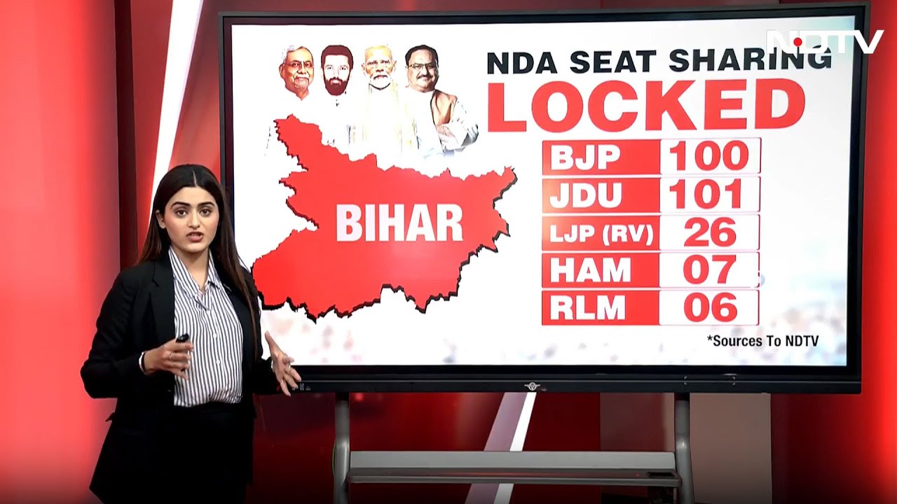 Bihar Election News | NDA Seat-Sharing in Bihar Almost Final: BJP, JDU To Contest 100+ Seats Each