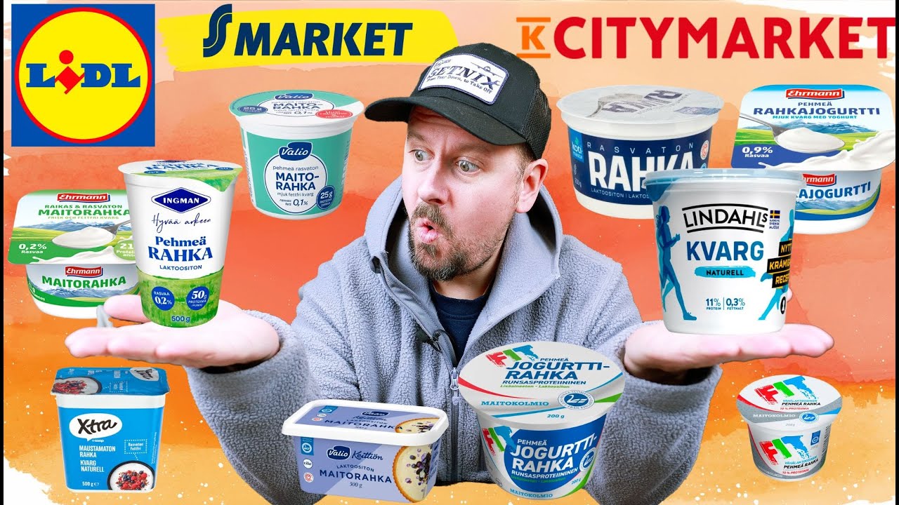 Maistelin KAIKKI Maustamattomat MAITORAHKAT! Mitkä Kannattaa Jättää Kauppaan!? 🥛