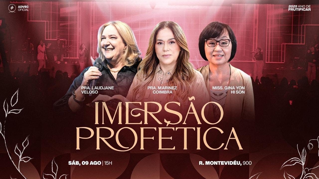 IMERSÃO PROFÉTICA | 1 ETAPA | 09/08/2025