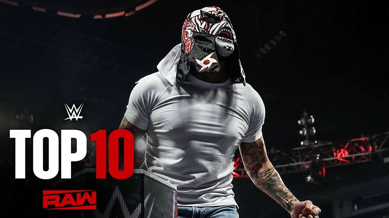 Топ-10 моментов Raw: WWE Top 10, 29 декабря 2025 г.