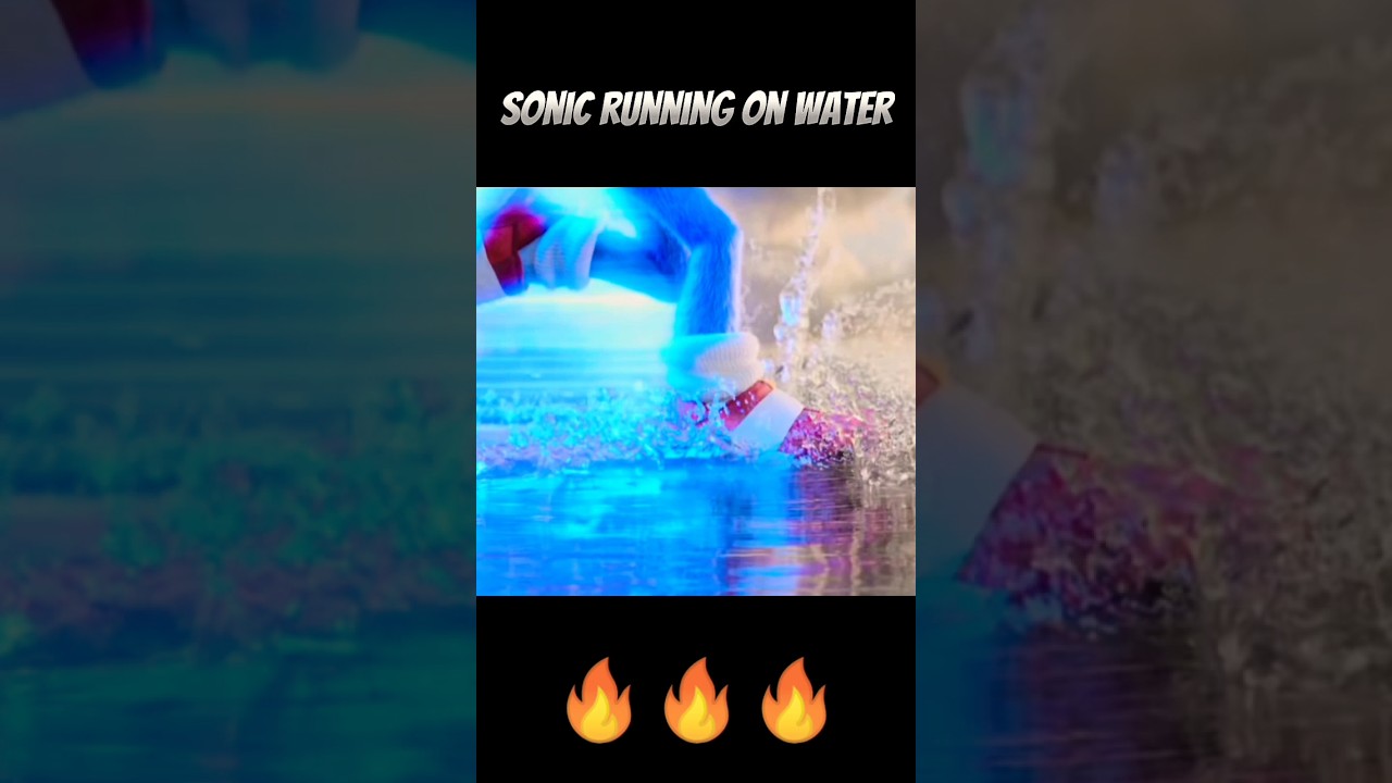 Dash VS Flash VS Sonic Running on Water🔥😈#shorts #sonic #flash #dash