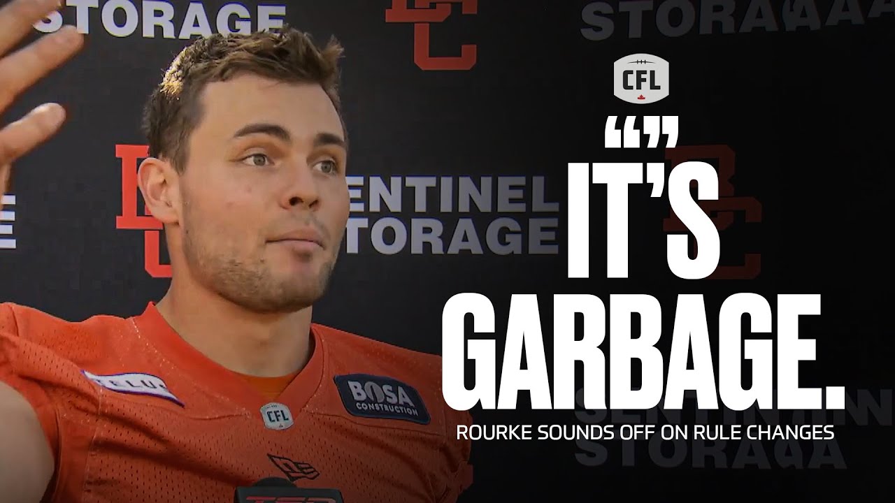 Nathan Rourke calls new CFL changes 'garbage' says players, coaches weren't consulted