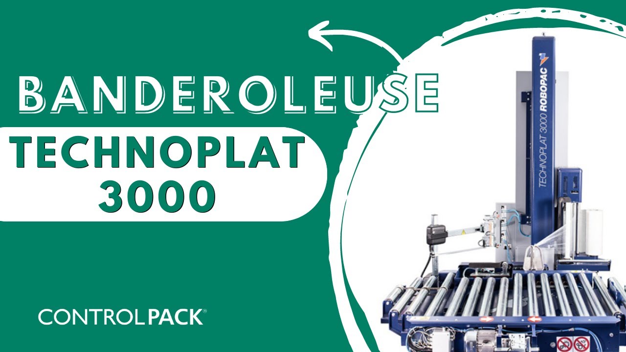 Banderoleuse automatique de palettes - TECHNOPLAT 3000