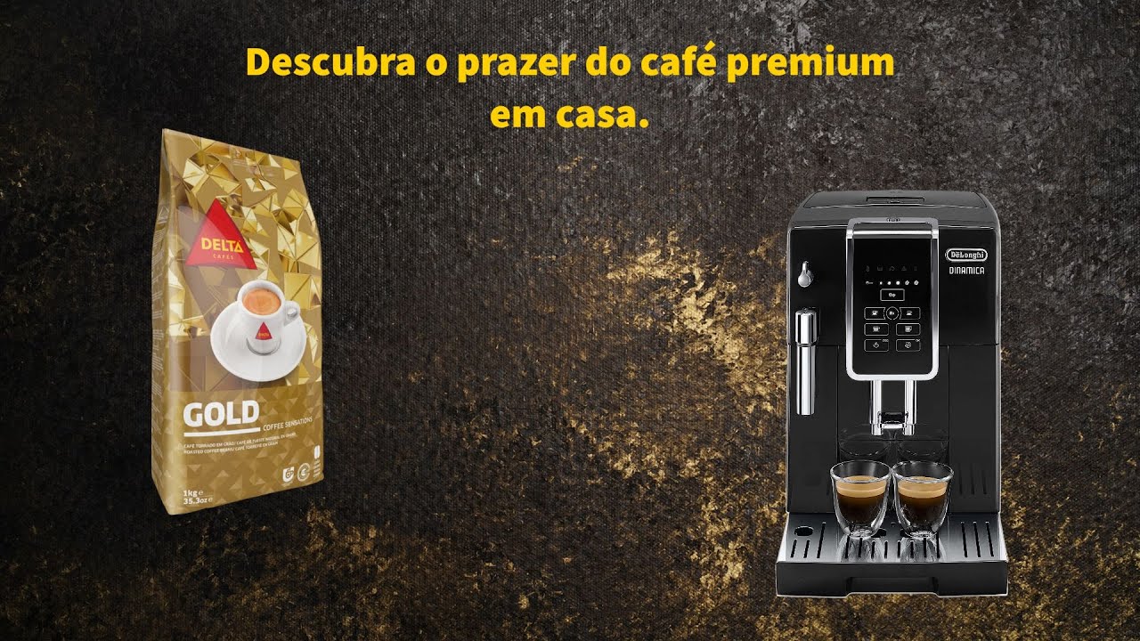 Delonghi Dinâmica ECAM 350.15.B - Café em grão Delta Gold
