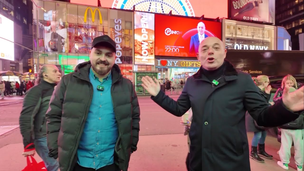 Blendi Fevziu | Opinion ne Times Square. Po sa kushton te reklamosh ne vendin me te famshem te botes
