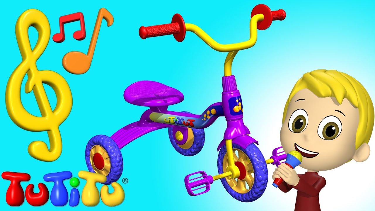 Songs & Karaoke for Children 🎵 Tricycle 🎶 TuTiTu Songs