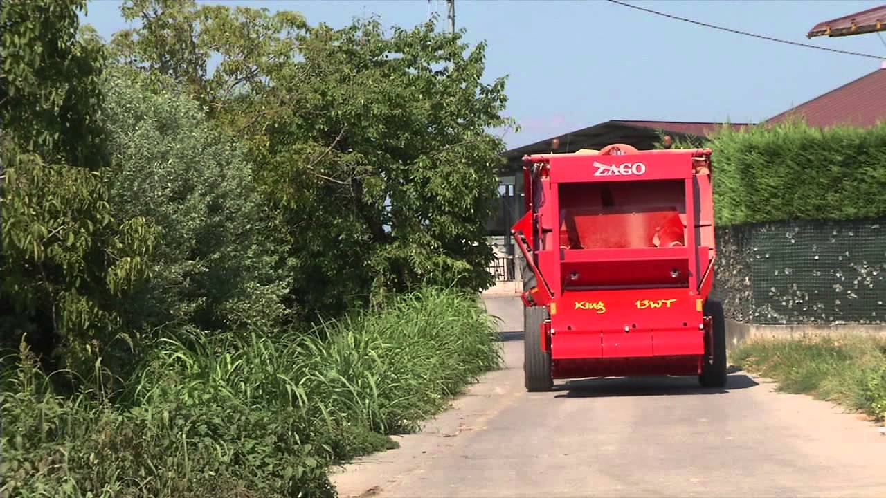 KING 2013 NEW SERIES Zago Unifeed TMR Trailed Horizontal Feed-Mixer